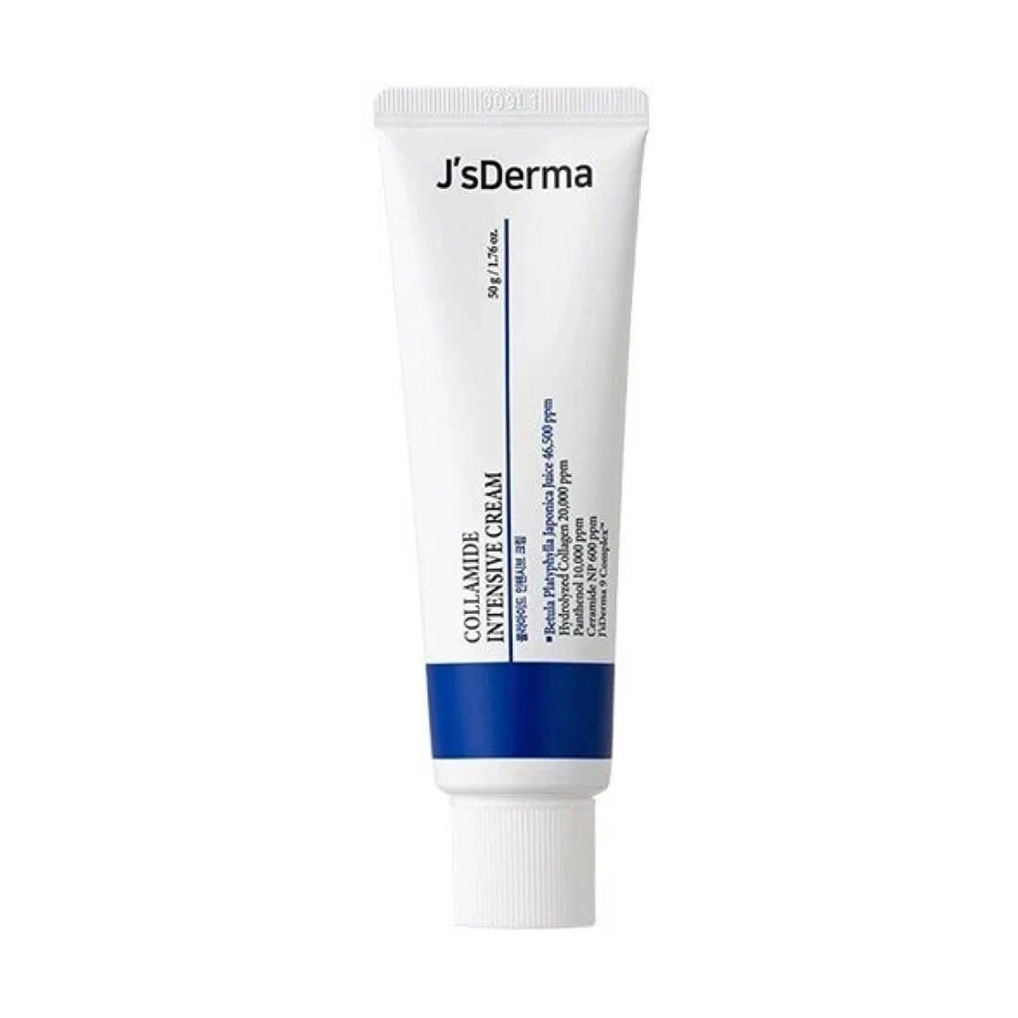 Зволожувальний крем для обличчя J'sDerma Collamide Intensive Cream з керамідами та колагеном, 50 г